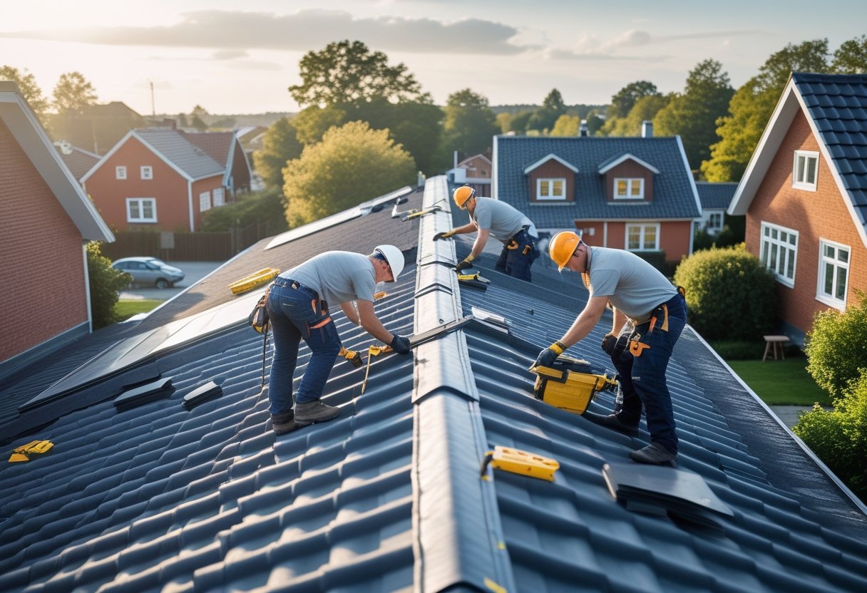 Sadan far du det bedste resultat med tagrenovering i Frederiksund omradet